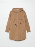 Parka z kapturem - beżowy - CROPP - small4