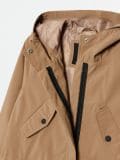 Parka z kapturem - beżowy - CROPP - small5