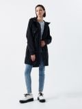 Parka z kapturem - czarny - CROPP - small1