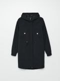 Parka z kapturem - czarny - CROPP - small4