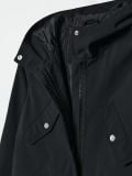 Parka z kapturem - czarny - CROPP - small5