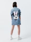 Jeansowa kurtka oversize Disney - niebieski - CROPP - small3