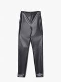 Spodnie z imitacji skóry - czarny - CROPP - small4