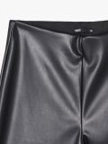 Spodnie z imitacji skóry - czarny - CROPP - small5