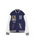 Granatowa bluza bomber - granatowy - CROPP - small4