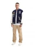 Granatowa bluza bomber - granatowy - CROPP - small2