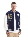 Granatowa bluza bomber - granatowy - CROPP - small1