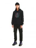 Czarna bluza z kapturem Rick and Morty - czarny - CROPP - small1
