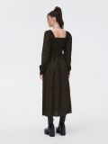 Wzorzysta sukienka midi - zielony - CROPP - small3