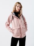Kurtka softshell z kapturem - różowy - CROPP - small2
