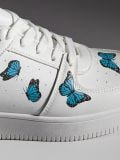 Sneaker con motivo farfalle - azzurro - CROPP - small3