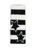 Puchaty szalik z motywem gwiazdy - czarny - CROPP - small3