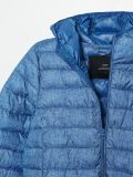 Kapuutsiga tepitud jope - sinine - CROPP - small5