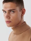 Beżowy sweter z golfem - beżowy - CROPP - small2
