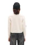 Kremowy sweter z kokardkami - kremowy - CROPP - small4