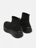 Pantofi sport cu partea superioară tip șosetă - negru - CROPP - small4