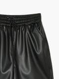 Czarne joggery z imitacji skóry - czarny - CROPP - small5