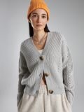 Szary kardigan - jasny szary - CROPP - small4