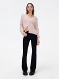 Różowy bawełniany kardigan - różowy - CROPP - small1