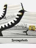 Bascheți peste gleznă SpongeBob - alb - CROPP - small5