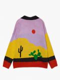 Wzorzysty kardigan - żółty - CROPP - small8