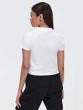 Biała koszulka polo - biały - CROPP - small3