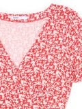 Czerwona sukienka w kwiaty - czerwony - CROPP - small3
