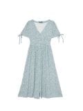 Vestito floreale - verde polveroso - CROPP - small1