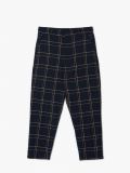 Ciemne joggery w kratę - granatowy - CROPP - small4