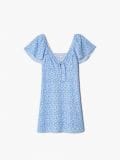 Geblümtes Kleid - Blau - CROPP - small4