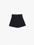 Czarne szorty z talią paperbag - czarny - CROPP - small3