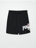 Szorty z nadrukiem Punisher - czarny - CROPP - small4