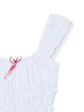 Mini obleka - bledo modra - CROPP - small3