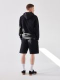 Koptatott hatású kapucnis felső - fekete - CROPP - small7