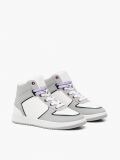 Szaro-białe sneakersy za kostkę - jasny szary - CROPP - small3