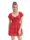 Czerwona sukienka - czerwony - CROPP - small4