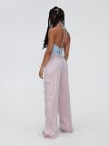 Pantaloni cargo cu buzunare - roz-pastel - CROPP - small3