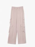 Pantaloni cargo cu buzunare - roz-pastel - CROPP - small7