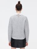 Maglione grigio con colletto - Grigio chiaro - CROPP - small3