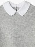 Maglione grigio con colletto - Grigio chiaro - CROPP - small5