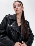 Czarna ramoneska - czarny - CROPP - small2