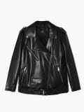 Czarna ramoneska - czarny - CROPP - small4