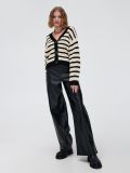Kardigan w paski - czarny - CROPP - small2