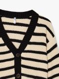 Kardigan w paski - czarny - CROPP - small5