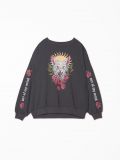 Bluza z nadrukiem kota - szary - CROPP - small1
