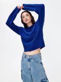Granatowy sweter oversize - niebieski - CROPP - small2