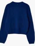 Granatowy sweter oversize - niebieski - CROPP - small5