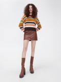 Sweter w kolorowe paski oversize - wielobarwny - CROPP - small1