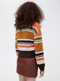 Sweter w kolorowe paski oversize - wielobarwny - CROPP - small3