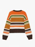 Sweter w kolorowe paski oversize - wielobarwny - CROPP - small6